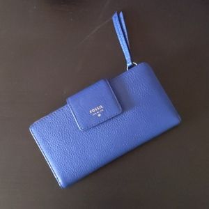 Fossil RFID Tab Clutch Wallet